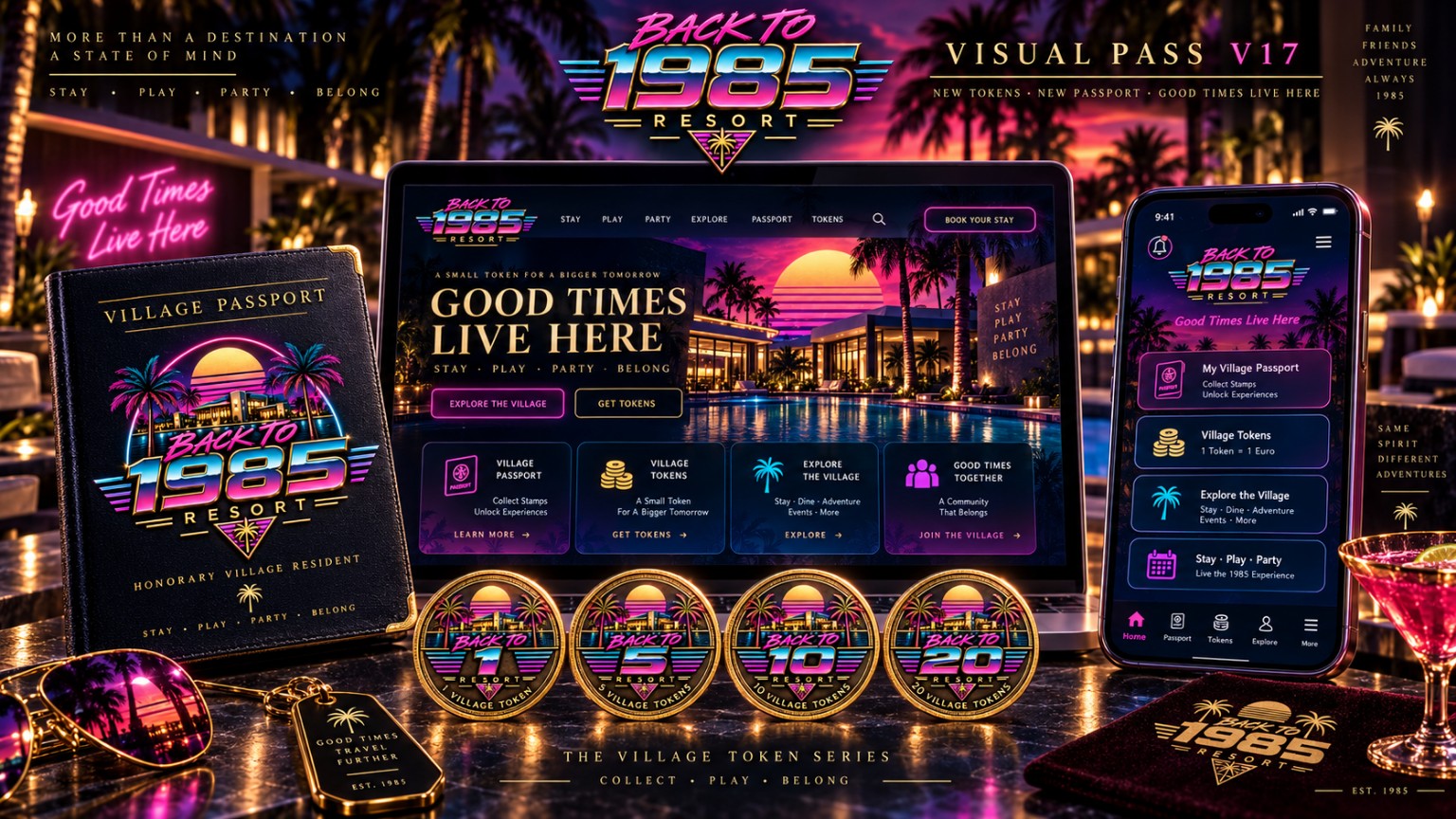 BACK TO 1985 RESORT — Good Times Live Here