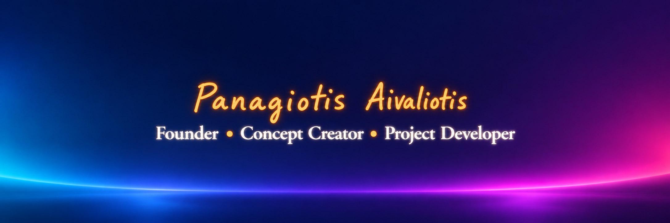 Panagiotis Aivaliotis — Founder, Concept Creator, Project Developer